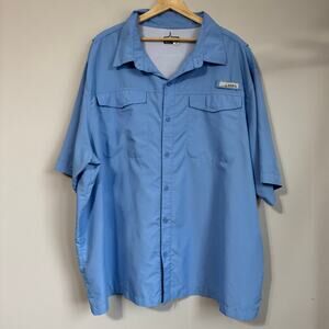 Habit Mens 3XL Solar Factor Fishing Outdoor Shirt Vented UPF 40+ Performance